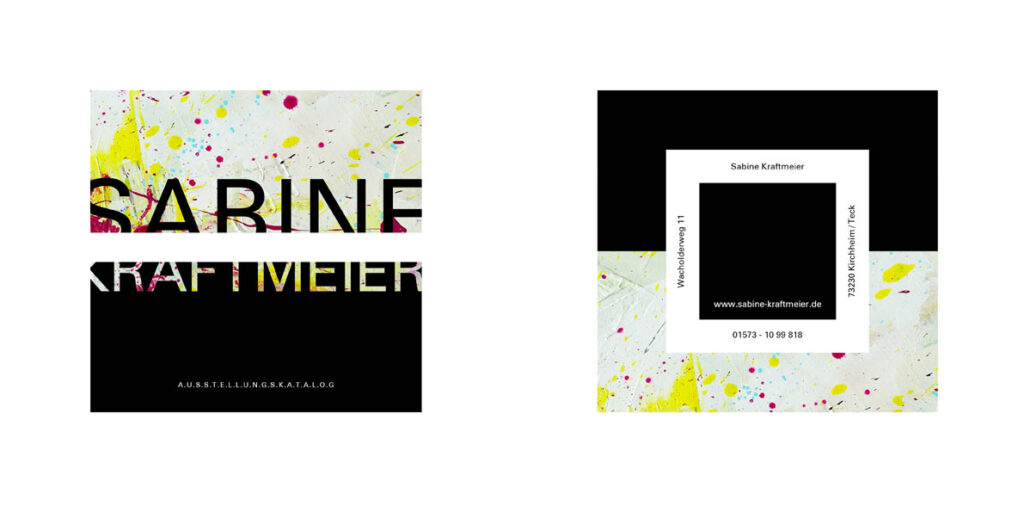 Ausstellungskatalog, Sabine Kraftmeier